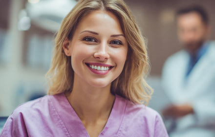 Femme souriante, heureuse de contribuer à limiter l'impact négatif sur l'environnement